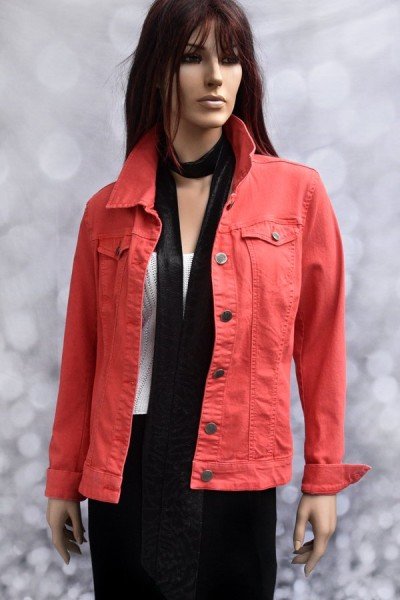 Heel lang smal zwart stropdas sjaaltje, glimmend 